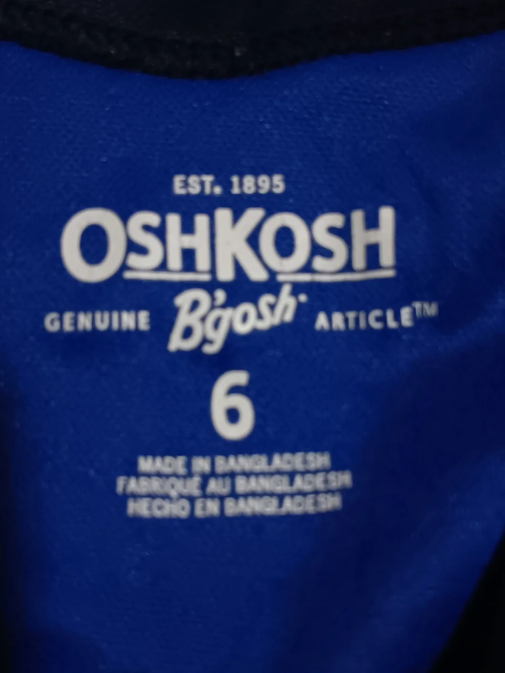 OshKosh B'gosh 'Hoop Days' Tee - Blue & Green